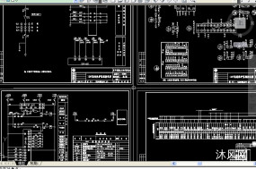 一个110KV变电站CAD设计图纸