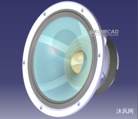 扬声器喇叭模型