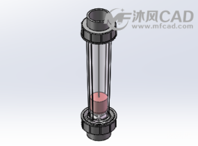 PVC玻璃浮子流量计DN15