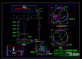 某水塔CAD施工图