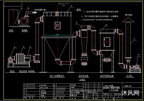 LPG50型高速离心喷雾干燥机图纸（共38张CAD图）