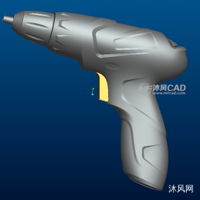 一款电动工具复杂曲面造型