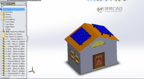 太阳能电池板房子设计方案