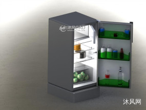 海尔冰箱模型