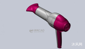 曲面设计吹风机模型