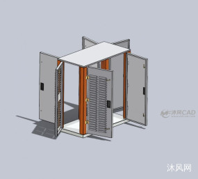 配电柜模型（通用型）图纸合集的封面图