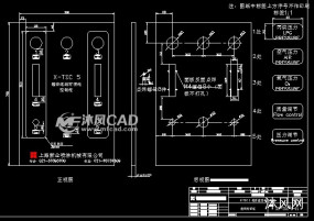 X-TSC_5_控制柜 机箱机柜图纸合集的封面图