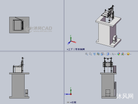 升降电梯设计模型（结构详细）