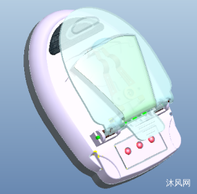 万能充电器proe模型