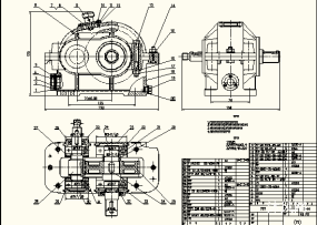 减速器装配图
