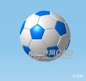 CATIA画的足球造型