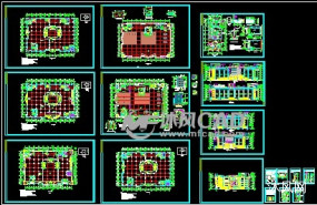 某商场全套建筑图纸