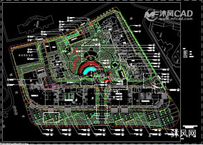 上海耀江国际广场施工图图纸合集的封面图