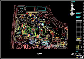 北京万科星园全套景观设计施工图图纸合集的封面图