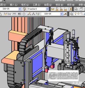丝印机CAD三维模型