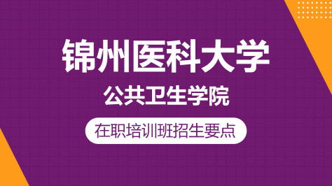 锦州医科大学公共卫生学院在职研究生招生要点