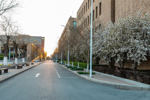 天津工业大学道路