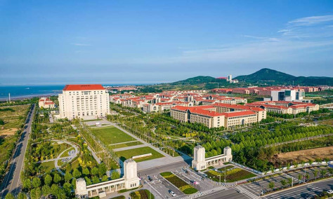 山东大学青岛校区航拍