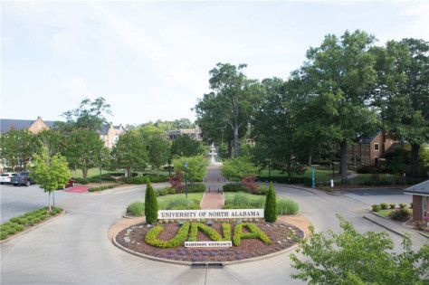 美国北阿拉巴马大学校园风景图集