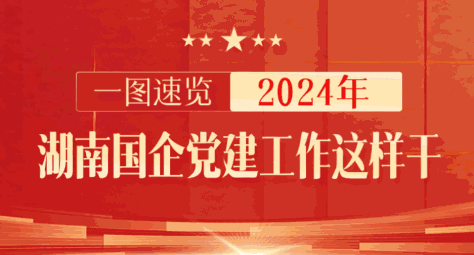 一图速览丨2024年，湖南国企党建工作这样干
