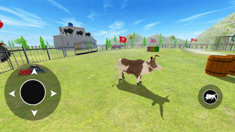 Angry Bull Animals Game 3D apk download latest version  v1.0 screenshot 2