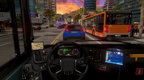 Bus Driving Sim22汉化版图3