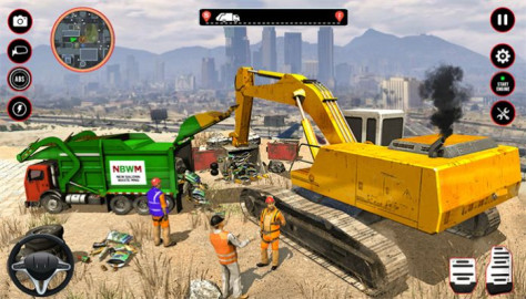 欧洲垃圾车模拟器游戏最新安卓版图片5