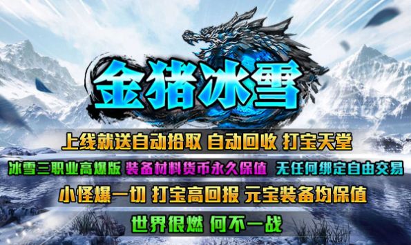 金猪冰雪传奇官方版图3