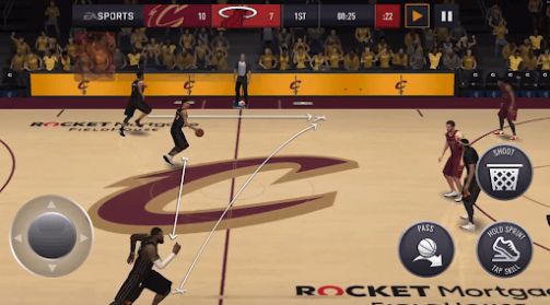 NBA LIVE Mobile Basquete免费下载汉化版图1: