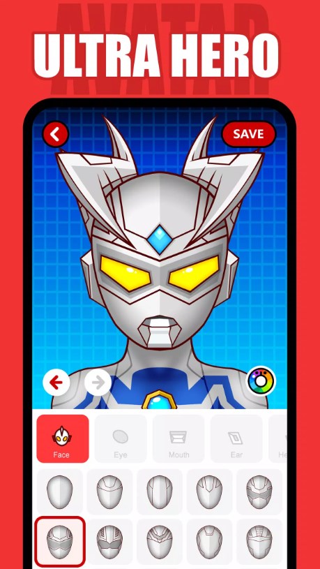 UltraHero Avatar Maker游戏手机版下载图2: