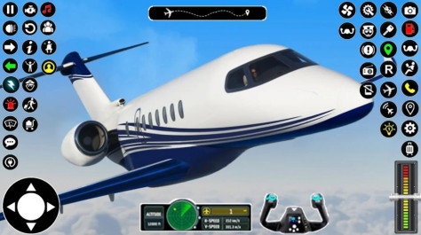 飞行模拟3D飞机手机版游戏下载图2: