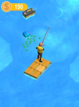 海上木筏钓鱼游戏官方版（Hook Raft）图1: