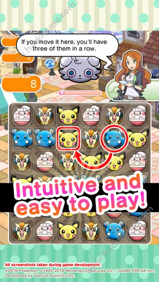 精灵宝可梦消消乐官方正版游戏(Pokemon Shuffle Mobile)图3: