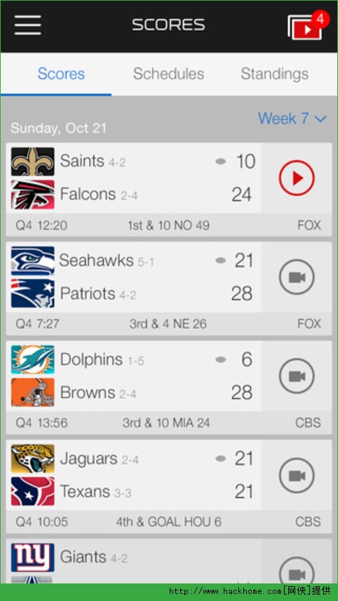 NFL Mobile ios版app（美式橄榄球移动版）图3: