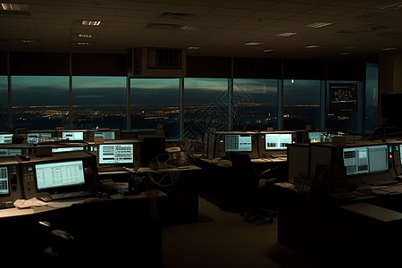 空中交通管制中心图片
