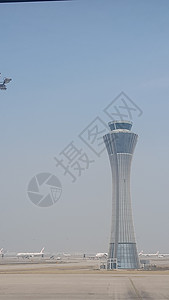 北京首都国际机场控制塔管制台北京建筑灰色国际飞机旅行商业飞机场运输天际航站楼图片