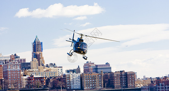 美国纽约州纽约市布鲁克林市直升机图片
