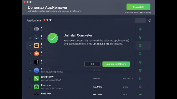 Donemax AppRemover Mac截图