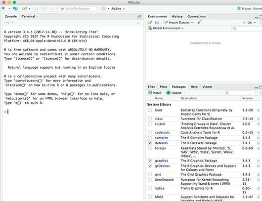RStudio For Mac截图