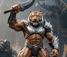 兽人勇士-🔥通用模型虎人
