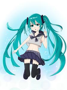 初音插画图片壁纸