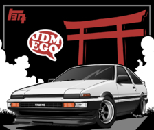 JDM 头文字D 丰田AE86