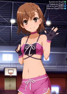 Misaka Mikoto 03插画图片壁纸