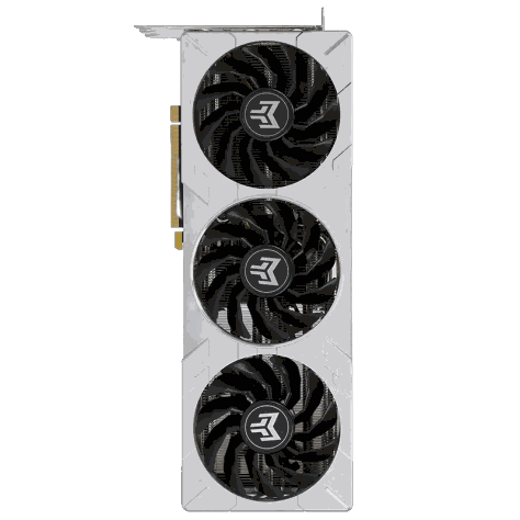 影驰 名人堂HOF RTX 4070Ti OC LAB PLUS金标 12G纯白超频游戏台式电脑显卡 RTX4070 SUPER 金属大师OC 12G