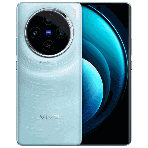 vivo X100 新品上市 蓝晶x天玑9300旗舰芯片 蔡司影像 120W双芯闪充 5G拍照手机 星迹蓝 12GB+256GB【活动版】