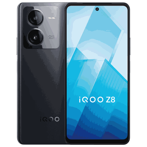 vivo iQOO Z8 天玑8200 120W超快充5000mAh长续航待机学生游戏新品5G手机 曜夜黑 8GB+256GB  全网通