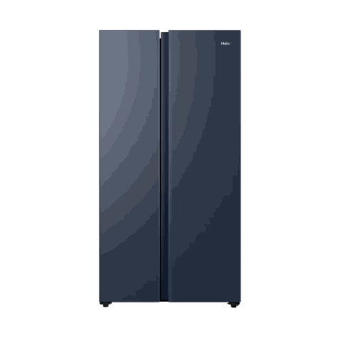 海尔（Haier）冰箱517/516升对开门大冷冻室两门双开门超大容量双变频新一级能效风冷无霜超薄嵌入式家用电冰箱 大冷冻（517升）黑金净化+双循环风路送风