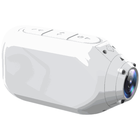 DRIFT超长续航 运动相机Ghost XL摩托车行车记录仪自行车vlog短视频直播摄像机骑行 白色官方标配【强劲续航】