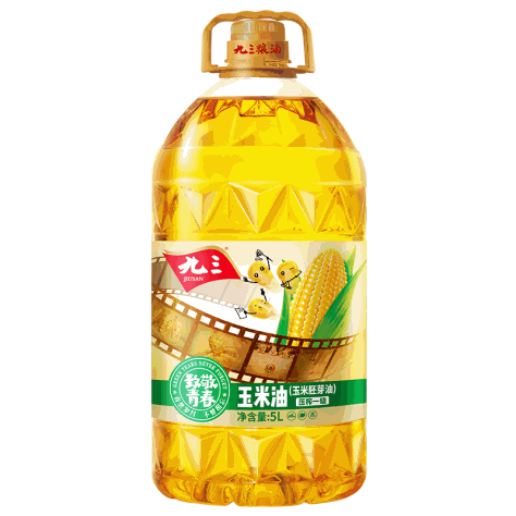 九三非转基因 玉米油5L  致青春系列  食用油