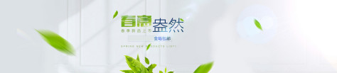 淘宝小清新服装banner背景